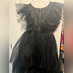 “Wednesday Adams” High Low dress